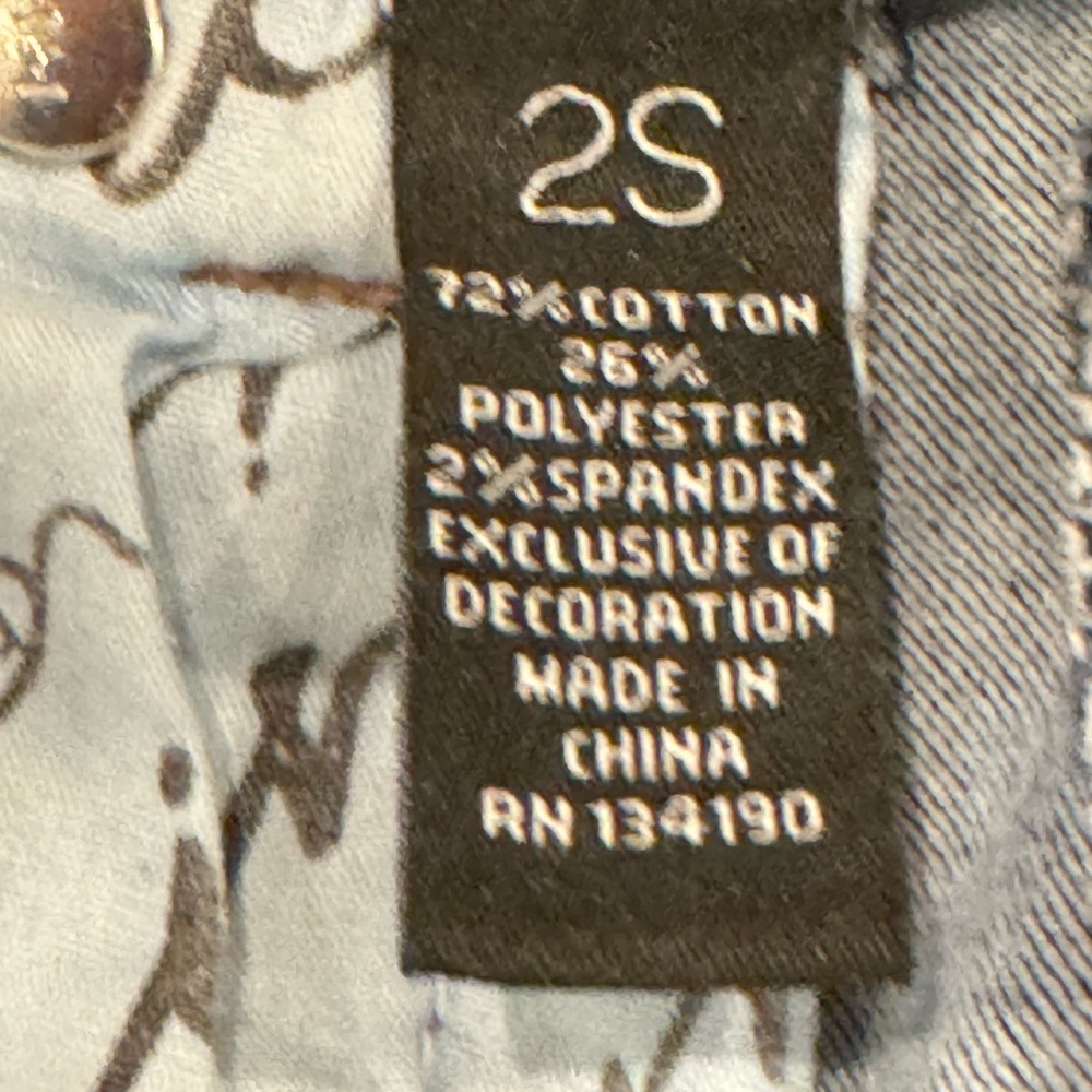 Inc Jeans straight size 2S - Picture 8 of 12